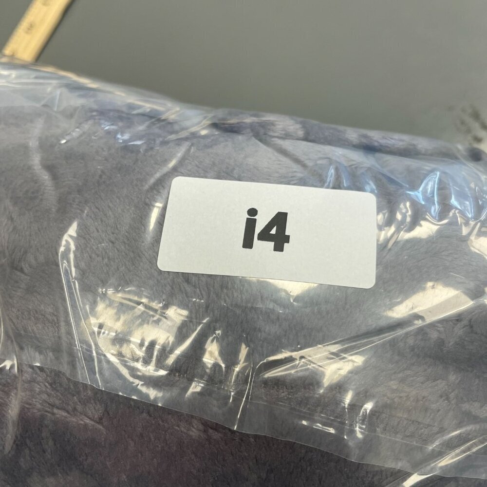 NEW 32 Degrees Women's L  Full Zip Fleece Teddy Mock Sweatshirt Purple - Picture 5 of 10